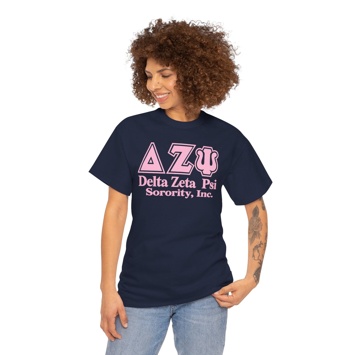 Delta Zeta Psi Sorority Tee — Greek Letters Shirt