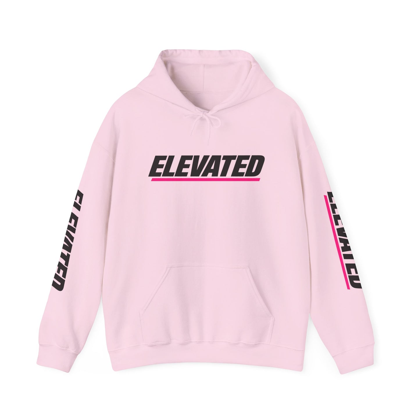 Elevated Hoodie — Retro Racing Logo Hooded Sweatshirt
