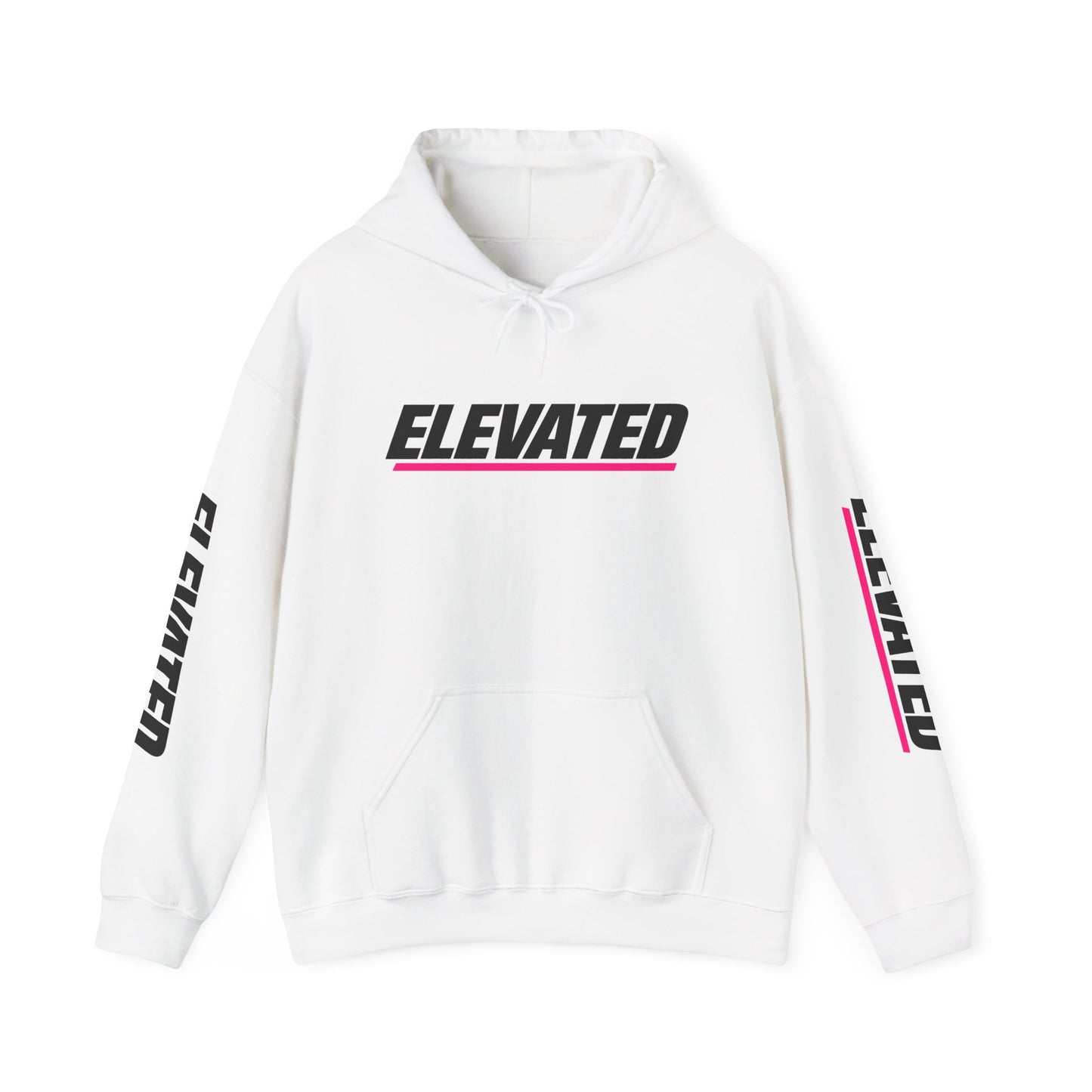 Elevated Hoodie — Retro Racing Logo Hooded Sweatshirt