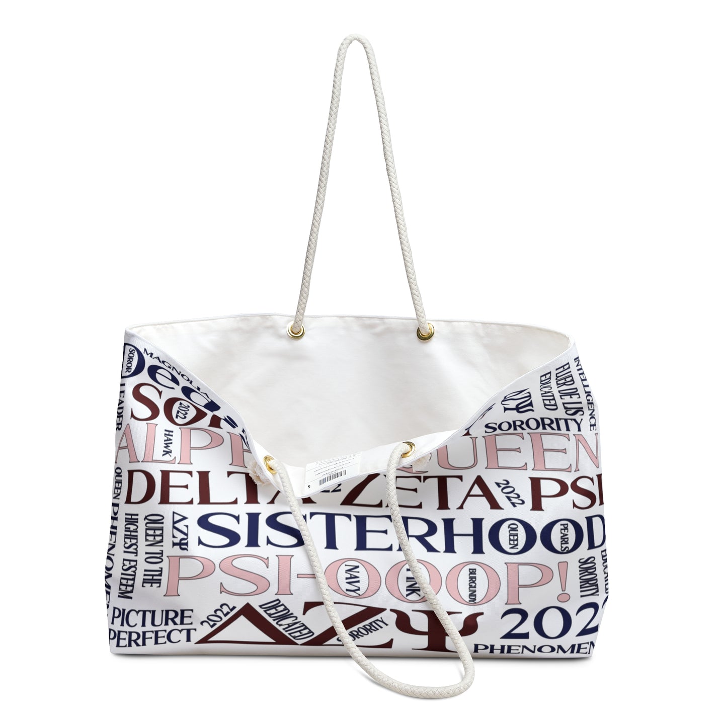 Sorority Celebration Weekender Bag | Dedicated Sisterhood Gift