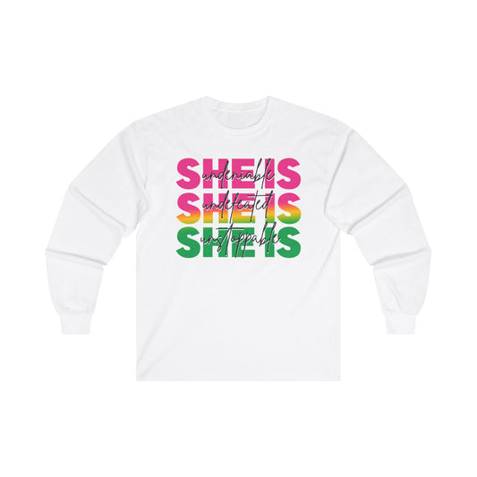 She is Long Sleeve Tee