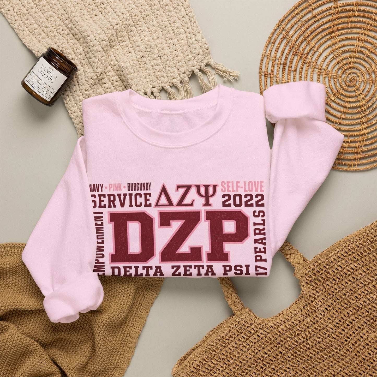DZP Sweatshirt Varsity Crewneck