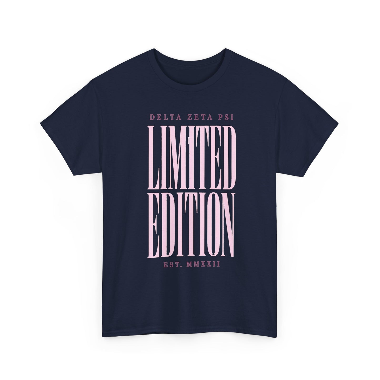 Limited Edition Delta Zeta Psi Tee — Pink Vintage Sorority Graphic Shirt