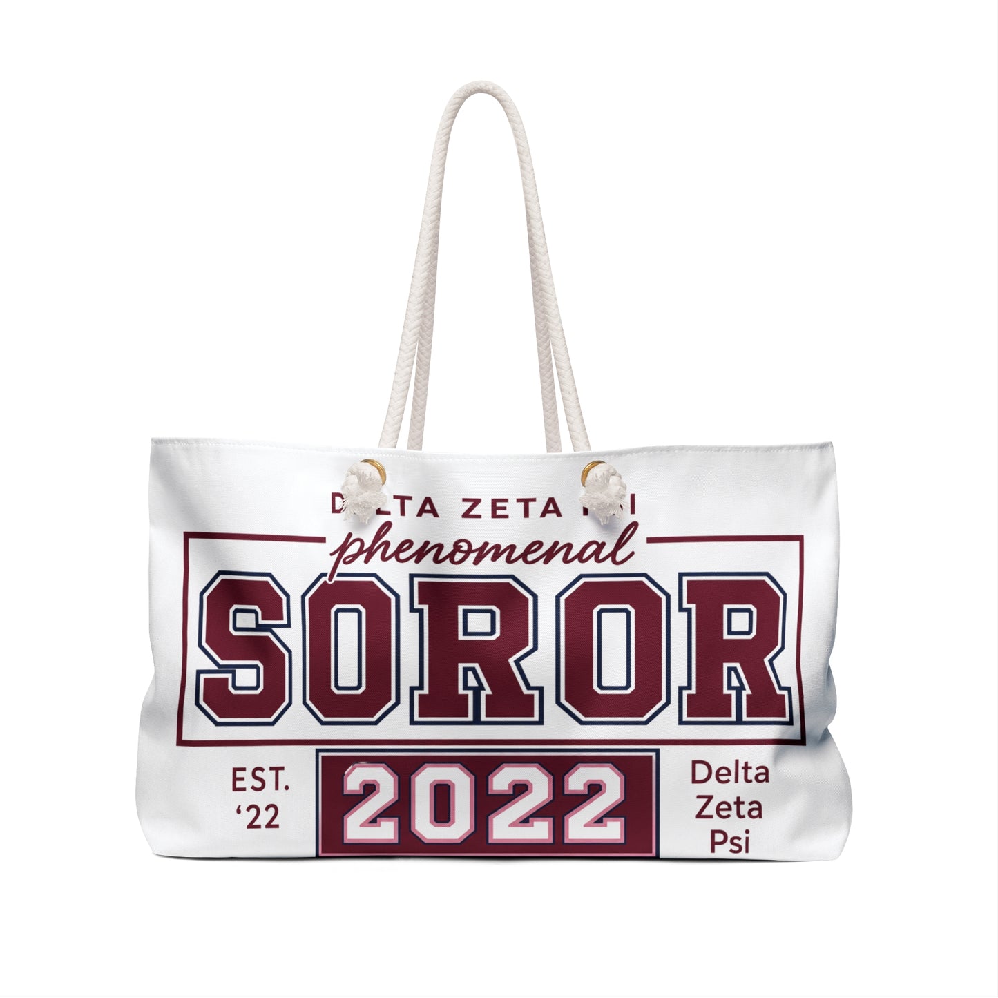 Delta Zeta Psi "Phenomenal Soror" 2022 Weekender Bag