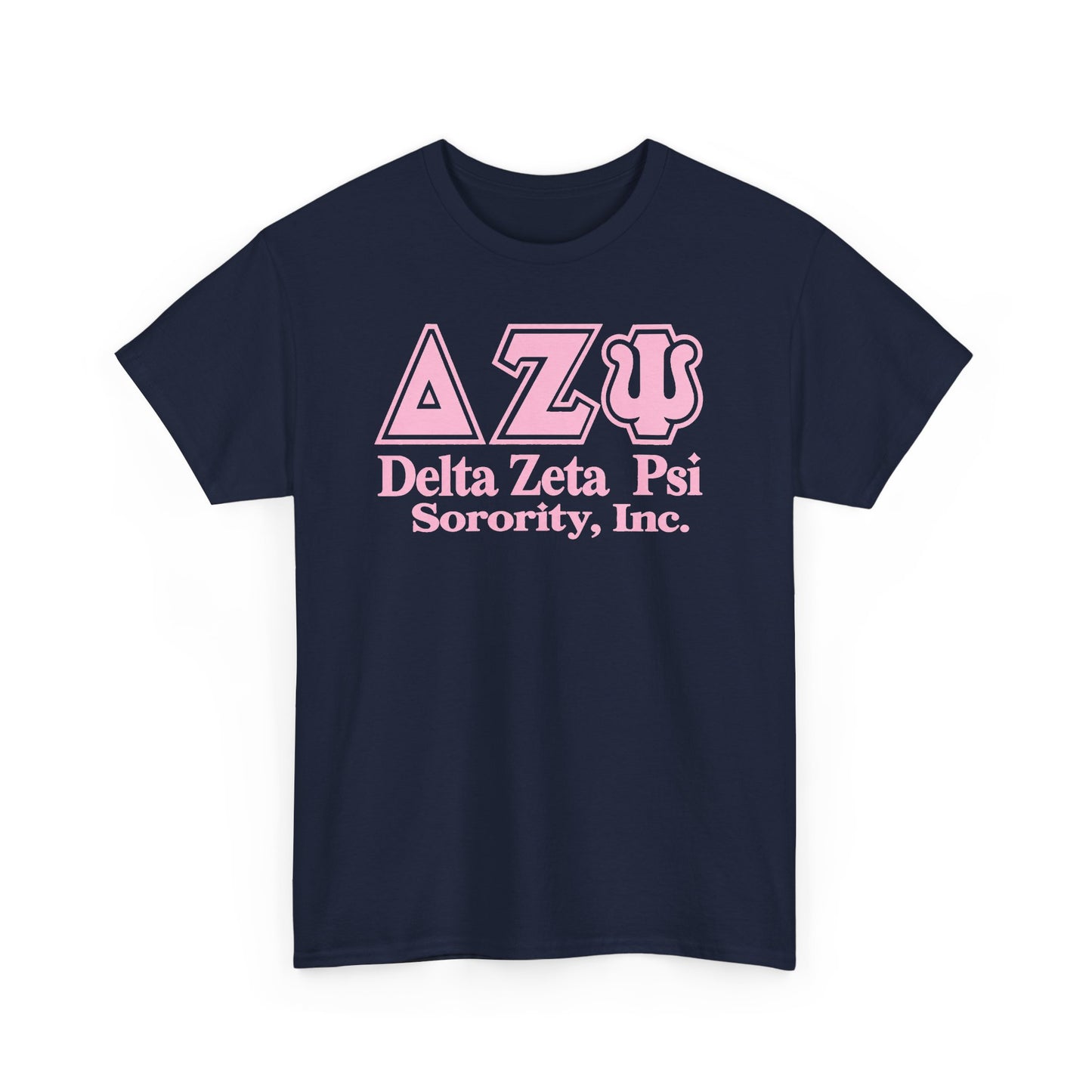 Delta Zeta Psi Sorority Tee — Greek Letters  Shirt