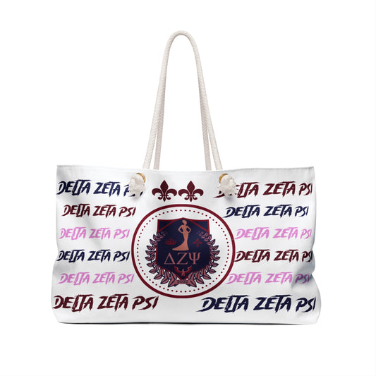 White Weekender Bag