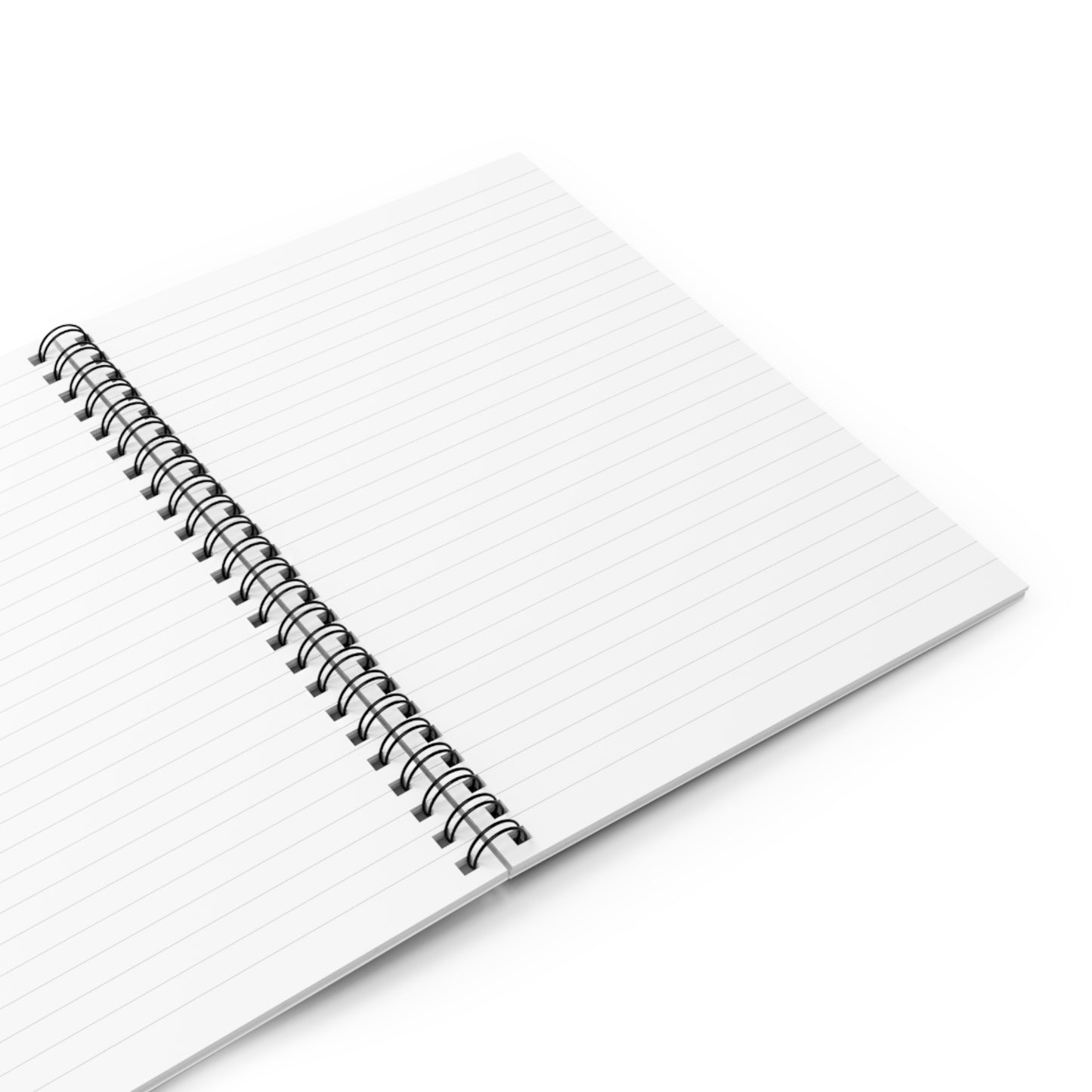 Queen’s Meeting Notes Spiral Notebook — Delta Zeta Psi Sorority Striped Journal