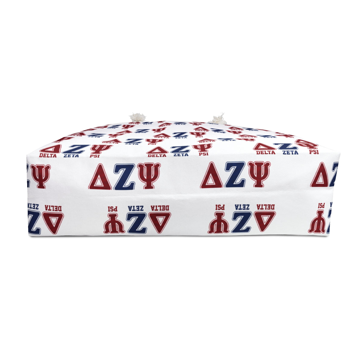 Delta Zeta Pattern Weekender Bag – Sorority Tote for Travel & Events