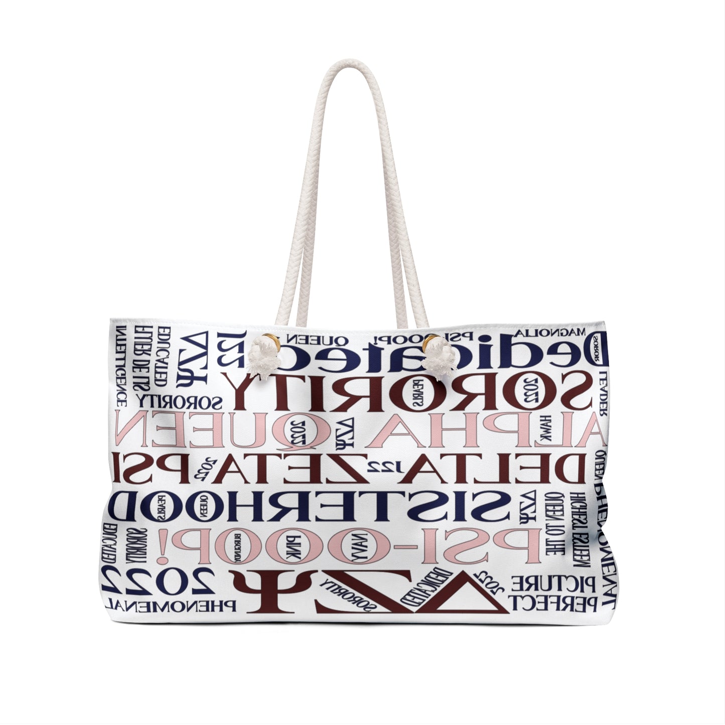 Sorority Celebration Weekender Bag | Dedicated Sisterhood Gift