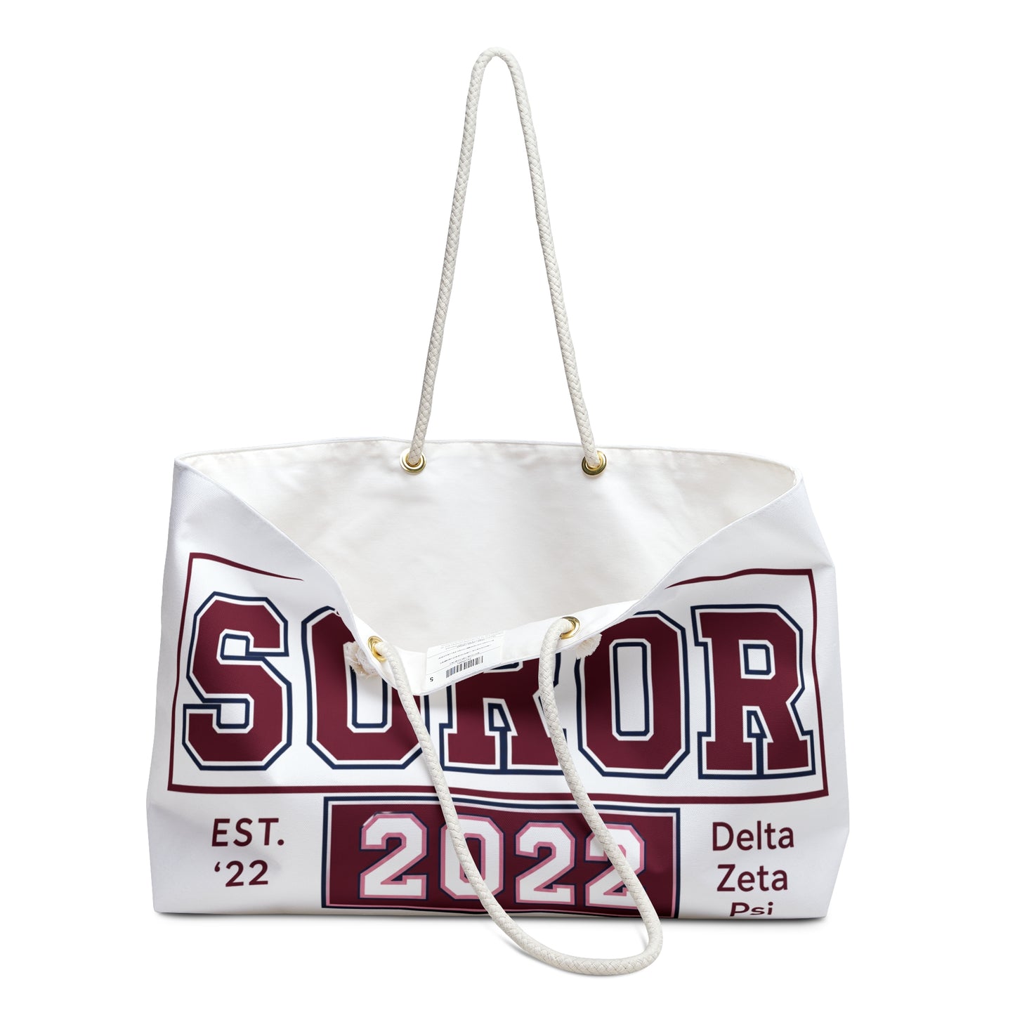Delta Zeta Psi "Phenomenal Soror" 2022 Weekender Bag