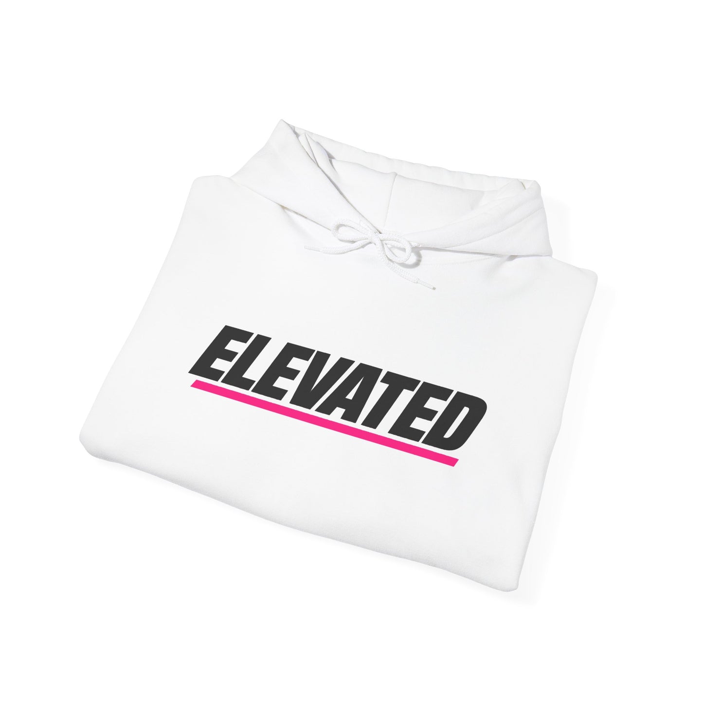 Elevated Hoodie — Retro Racing Logo Hooded Sweatshirt