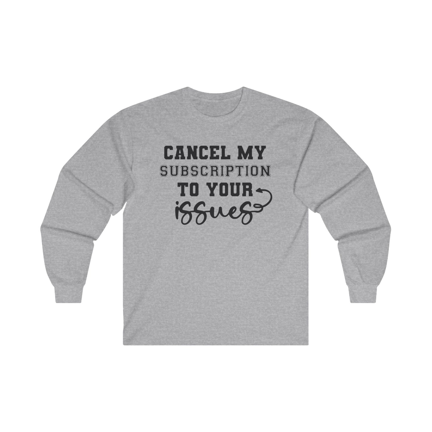 Cancel Long Sleeve Tee