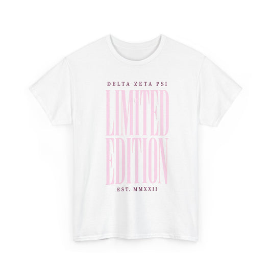 Limited Edition Delta Zeta Psi Tee — Pink Vintage Sorority Graphic Shirt