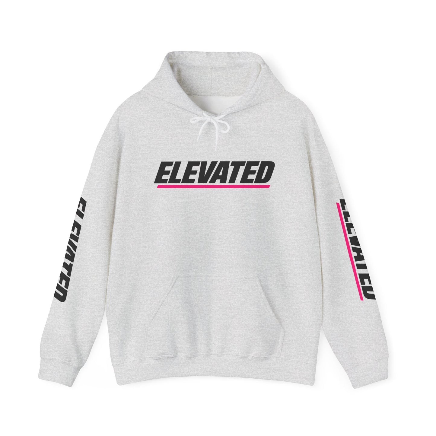 Elevated Hoodie — Retro Racing Logo Hooded Sweatshirt